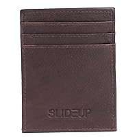 Pine Leather Card case (Brown)