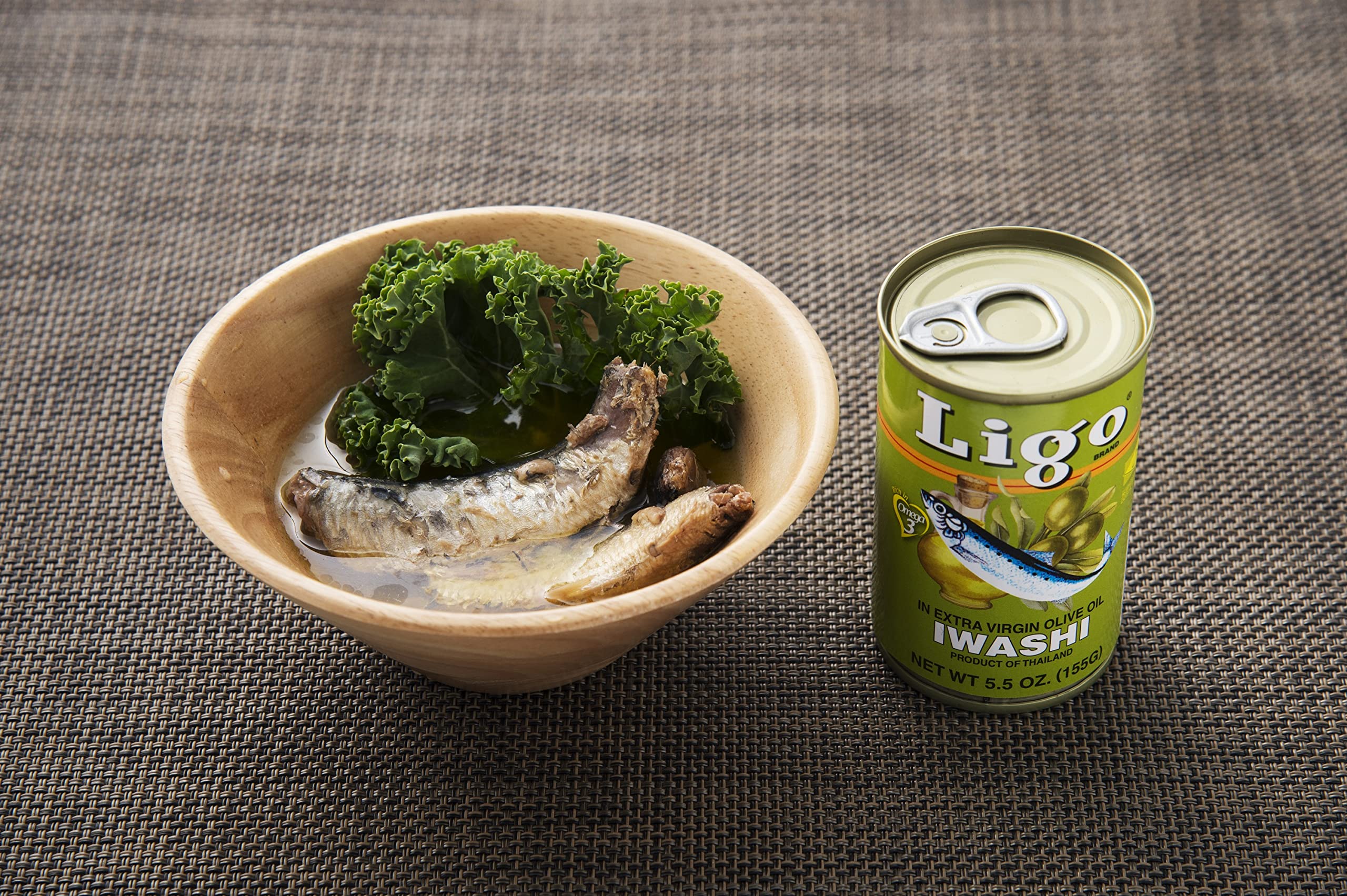 Ligo　Sale)　(155　Preparedness,　Boiled　in　Amazon　5.1　Can　Olive　Sardine　Disaster　g)　oz　x　Mua　50　(Case　Sardine　Reserved　Fado　Food,　Oil,　Nhật　chính　hãng　2023　Cans　trên