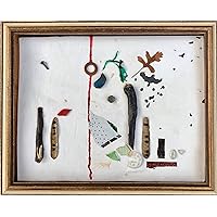 THE BEAUTY OF BENT WOO Found Object Collage Painting - 11 x 14 - Steven Tannenbaum | The Art of Everything TAO-e…