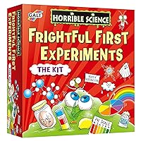 Galt Toys, Horrible Science - Frightful First Experiments, Fun Science Kit for Kids, 18 Fun Experiments, Ages 6 Years Plus