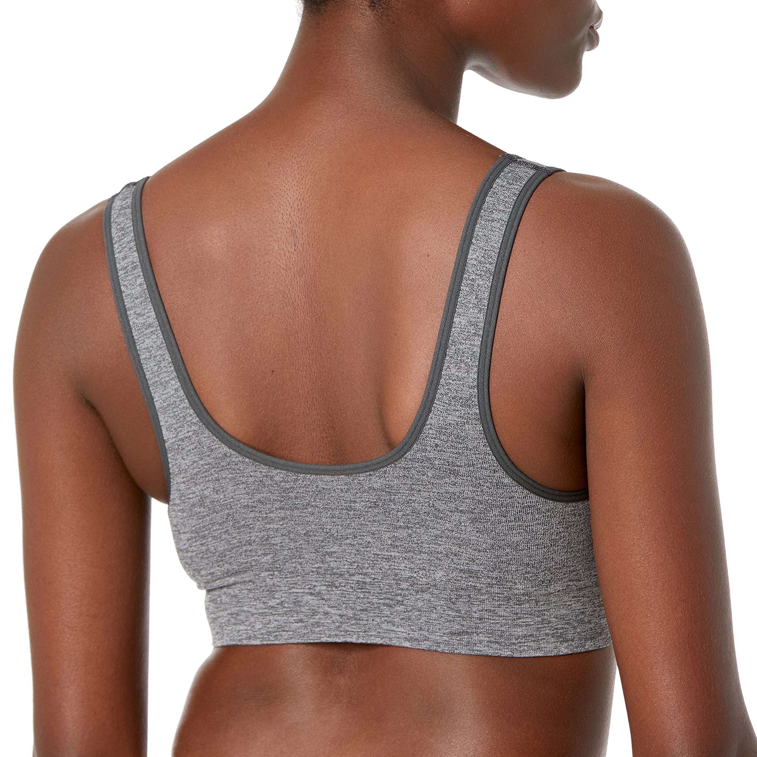 Hanes Womens Wireless Bra, Full-Coverage Pullover Stretch-Knit Bra, Smoothing T-Shirt Bra