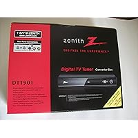 Zenith DTT901 Digital TV Tuner Converter Box with Analog Pass-Through