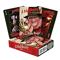 AQUARIUS A Nightmare on Elm Street Playing Cards - NOES Themed Deck of Cards for Your Favorite Card Games - Officially Licensed Merchandise & Collectibles