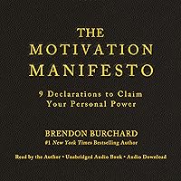 The Motivation Manifesto The Motivation Manifesto Audible Audiobook Hardcover Kindle Paperback Audio CD