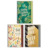 Hallmark Pack of 3 Assorted Fathers Day Cards (Wonderful Dads)