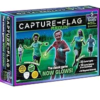Redux: The Original Glow in The Dark Capture The Flag Game | Ages 8+ | Outdoor Games for Kids and Teens | Glow in the Dark Games | Sports Gifts for Boys | Alternative to Laser Tag Guns & Flag Football