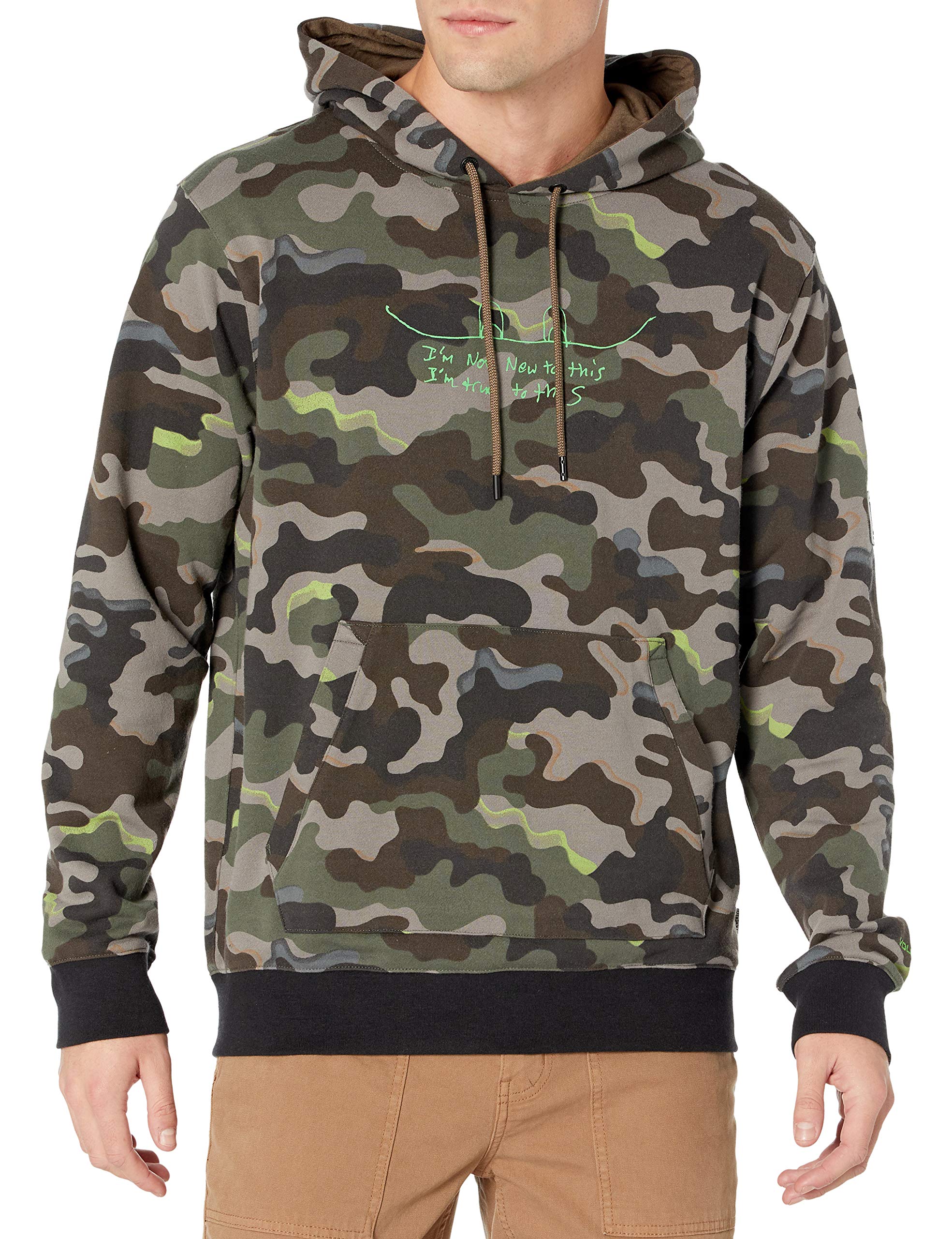 Volcom Men's JLA Pullover Hooded Fleece Sweatshirt