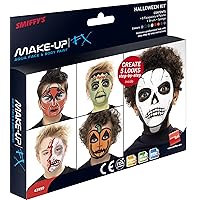 Smiffy's Make Up FX, Aqua, Halloween Kit Size: One Size