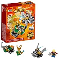 LEGO Marvel Super Heroes Mighty Micros: Thor vs. Loki 76091 Building Kit (79 Piece)