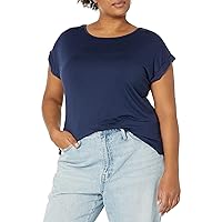 Women's Plus Size Top Bamboo Side Split