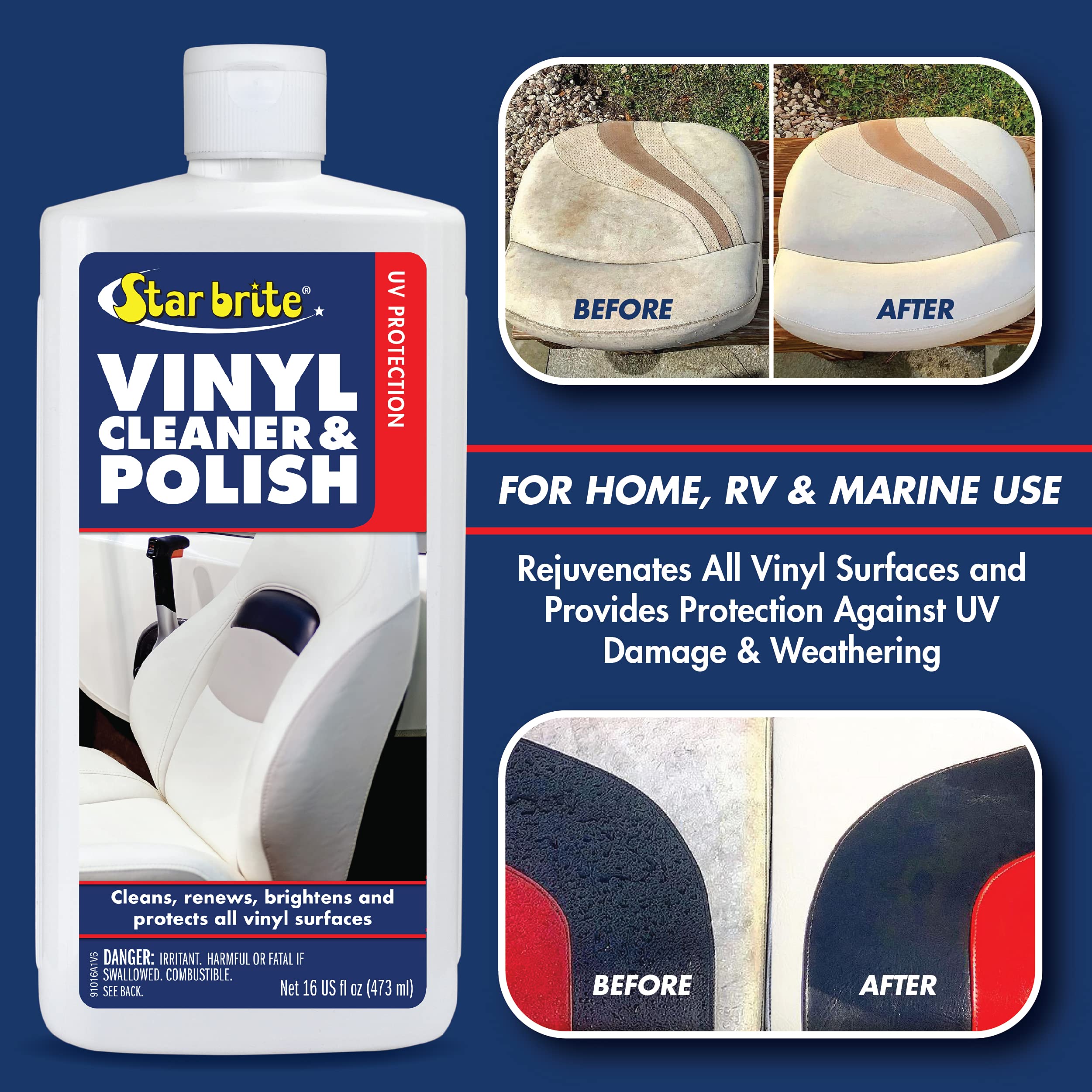 Star brite Vinyl Cleaner, Polish & Protectant