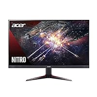 Acer Nitro VG240Y Sbiip 23.8” Full HD (1920 x 1080) IPS Gaming Monitor | AMD FreeSync Technology | 165Hz Refresh Rate | Up to 0.5ms | 99% sRGB | 1 x Display Port 1.2 & 2 x HDMI 2.0,Black