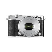 Nikon Digital SLR camera standard power zoom lens kit Silver Nikon 1 J5 - International Version