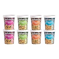 Aahana’s Lentil & Rice Bowls (Kitchari) | Vegan Gluten-Free Meals Ready-To-Eat| 15g Plant-Based Protein| Indian Vegetarian Meal | No Refrigeration Required| Just Add Water (8 Pack)