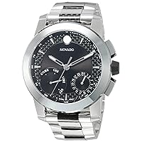 Movado Men's 0607030 Analog Display Swiss Quartz Silver Watch