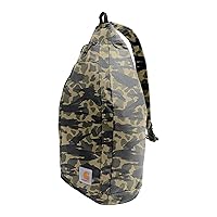 Carhartt Bag, Sling Side Release Buckle & Tablet Sleeve, Crossbody Backpack (Duck Camo), One Size