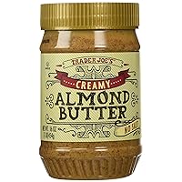Trader Joe's Creamy Almond Butter No Salt 16 Oz