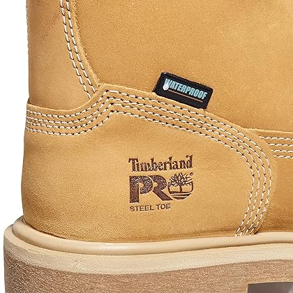 Timberland PRO Women's Direct Attach 6 Inch Steel Safety Toe Insulated Waterproof Industrial Work Boot
