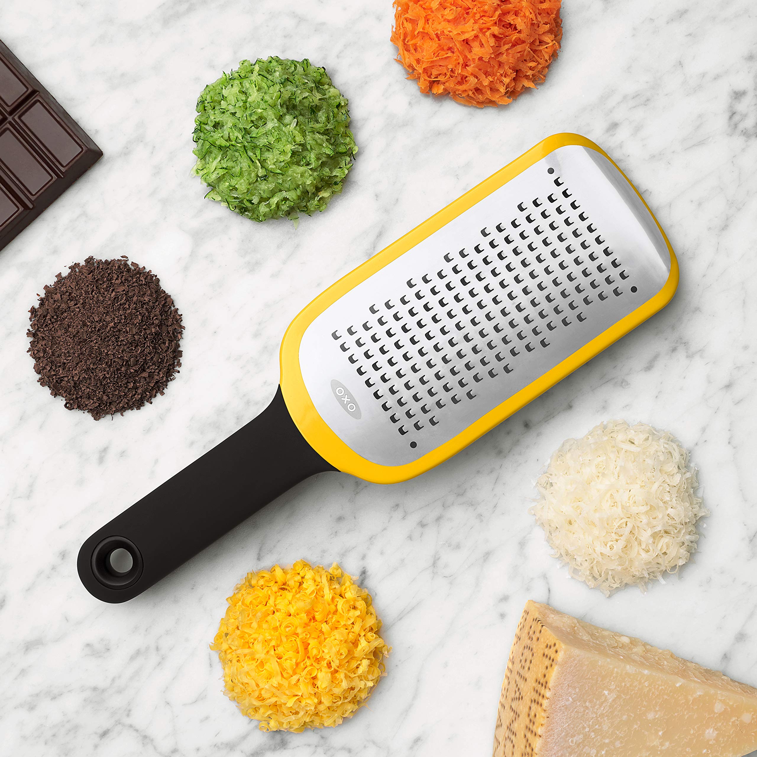 OXO Good Grips Etched Medium Grater, Yellow