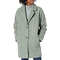 Amazon Essentials Women's Teddy Bear Fleece Oversized-Fit Lapel Jacket (Previously Daily Ritual)
