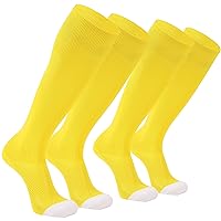 Baseball Socks, Soccer Softball Socks for Youth & Adult 2 Pack, Multi-sport Tube Socks