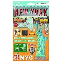 Paper House Productions Travel New York City 2D Stickers, 3-Pack