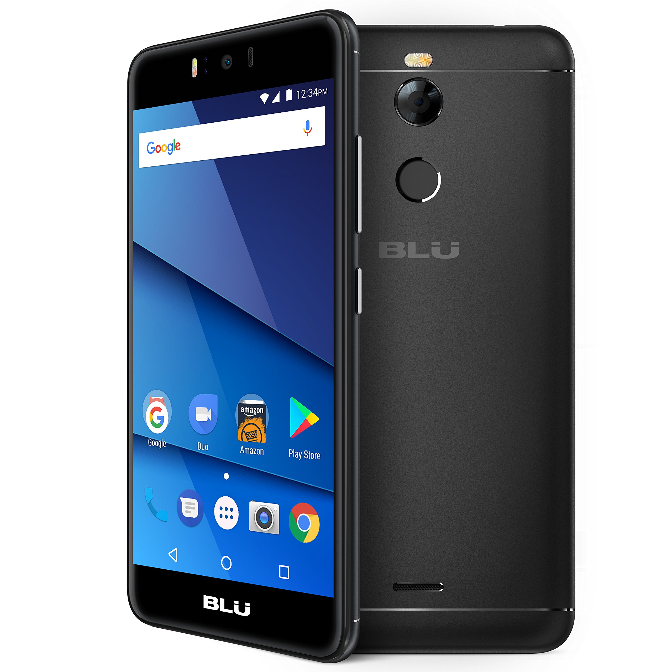BLU R2 PLUS – 4G LTE 5.5” Full HD Unlocked Smartphone – 32GB + 3GB RAM -Black