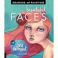 Drawing and Painting Beautiful Faces: A Mixed-Media Portrait Workshop Drawing and Painting Beautiful Faces: A Mixed-Media Portrait Workshop Paperback Kindle Spiral-bound