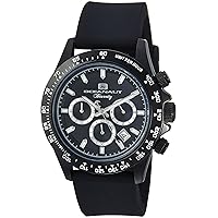 Men's OC6114R Biarritz Analog Display Quartz Black Watch