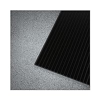 WorkForce Vinyl V-Groove Commercial Grade Matting, Heavy Duty Floor Mat for Garages, Industrial Facilities, and High-Traffic Areas, 1/8