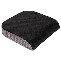 Kolbs Extra Large Seat Cushion | Stylish Plush Velvet Cover | X-Large Memory Foam for Office Chair, Floor Pillow | Cushion Back Pain Coccyx Pain Relief | Carry Handle (Extra Large)
