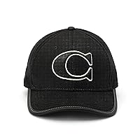 Coach Women's C Cotton Canvas Baseball Hat