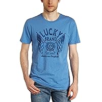 Lucky Brand Mens Seal Flags Tee