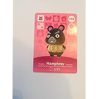 Nintendo Animal Crossing Happy Home Designer Amiibo Card Hamphrey 195/200 USA Version