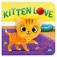 Kitten Love - Finger Puppet Board Book for Cat Lovers Ages 0-3 (Children's Interactive Finger Puppet Board Book)