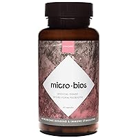 Synchro Micro•Bios - Medical-Grade Spore-Form Probiotic - Bacillus Subtilus (HU58), Coagulans and Clausii - Powerful Immune Health + GI Support - 60 Capsules