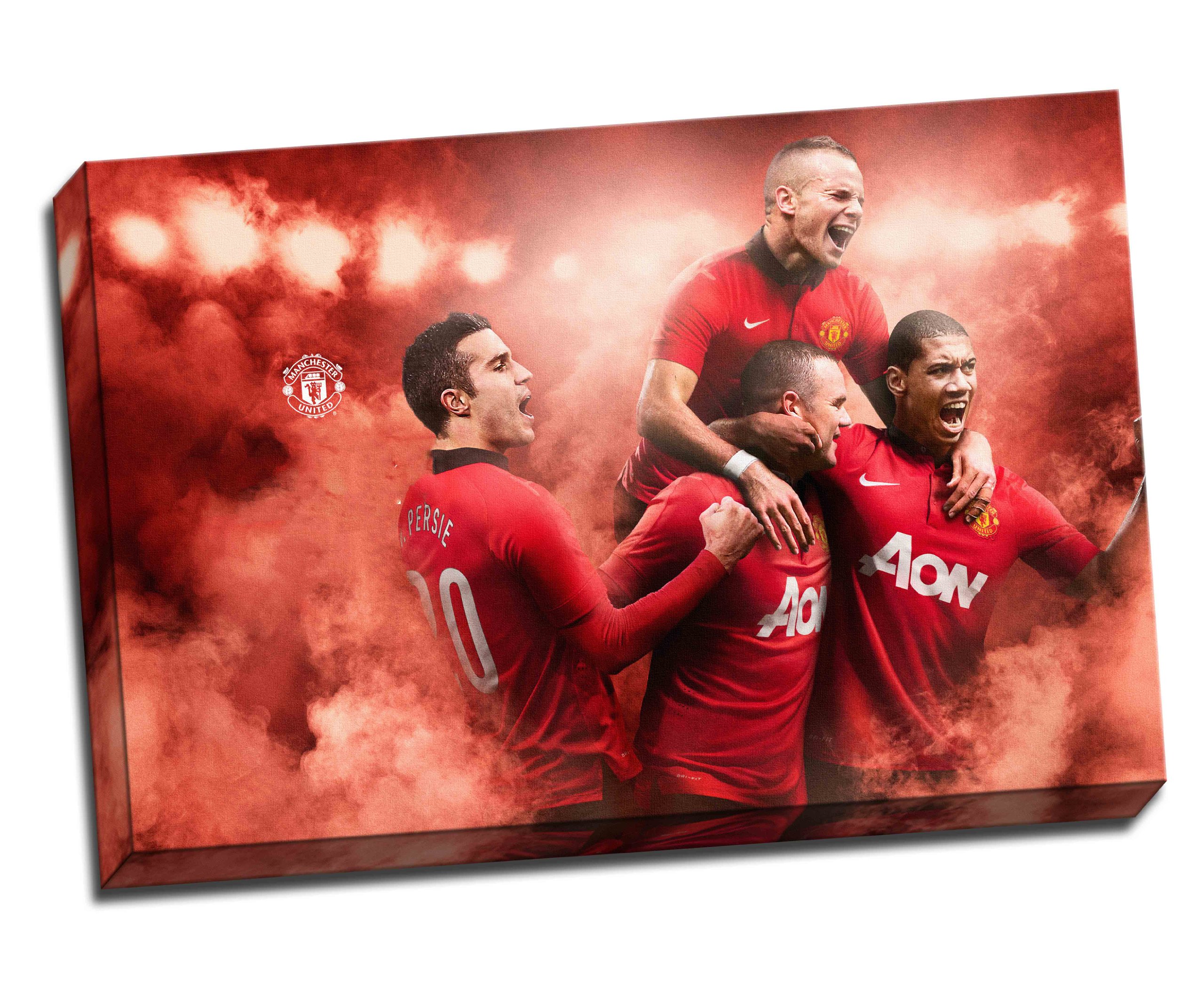 Panther Print Manchester United Canvas Art Print Poster 30"X 20" Inches 76.2 x 50.8 cm