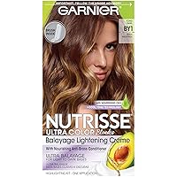 Garnier Hair Color Nutrisse Ultra Color Nourishing Creme, BY1 Ultra Balayage (Icing Swirl) Blonde Permanent Hair Dye, 1 Count (Packaging May Vary)