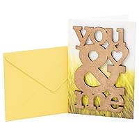 Hallmark Signature Anniversary Card (Wooden You & Me) (0799RZH4004)