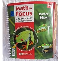 Math in Focus: Singapore Math, Book a Grade 2: Teacher's Edition Math in Focus: Singapore Math, Book a Grade 2: Teacher's Edition Spiral-bound Hardcover Paperback