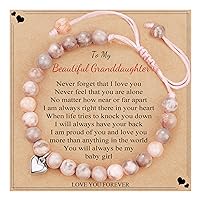 JoycuFF 𝐆𝐢𝐟𝐭 𝐟𝐨𝐫 𝐆𝐢𝐫𝐥𝐬 Daughter Granddaughter Niece Pink Pearls Charm Bracelets for Girls 𝐄𝐚𝐬𝐭𝐞𝐫 Valentine's Day Birthday Back to School Christmas Gift for Girls