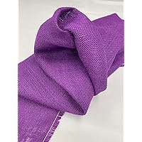 Burlap Purple Fabric / 48