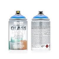 Montana Cans Montana EFFECT Glass Spray Paint, FROSTED - MATT BAY BLUE, 5 Fl Oz (Pack of 1)