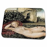 3dRose The Nymph of Spring by Lucas Cranach the Elder - Dish Drying Mats (ddm-127973-1)