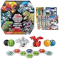 Bakugan Evolutions, Unbox and Brawl Pack with 6 Exclusive Bakugan, BakuCores, Collectible Bakugan Cards, Gate Cards, Kids Toys for Boys Ages 6 and Up