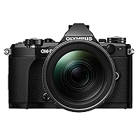 Olympus OM-D E-M5 Mark II Kit, Micro Four Thirds System Camera + M.Zuiko 12-40 mm PRO Universal Zoom Black