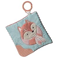 Mary Meyer Crinkle Teether Toy with Baby Paper and Squeaker, 6 x 6-Inches, Sweet n Sassy Fox