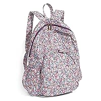 OPQRSTU Women Hippie Hand Bag Large Capacity Bohemian Bag Portable Tourist Fashion Backpacks (Purple white)