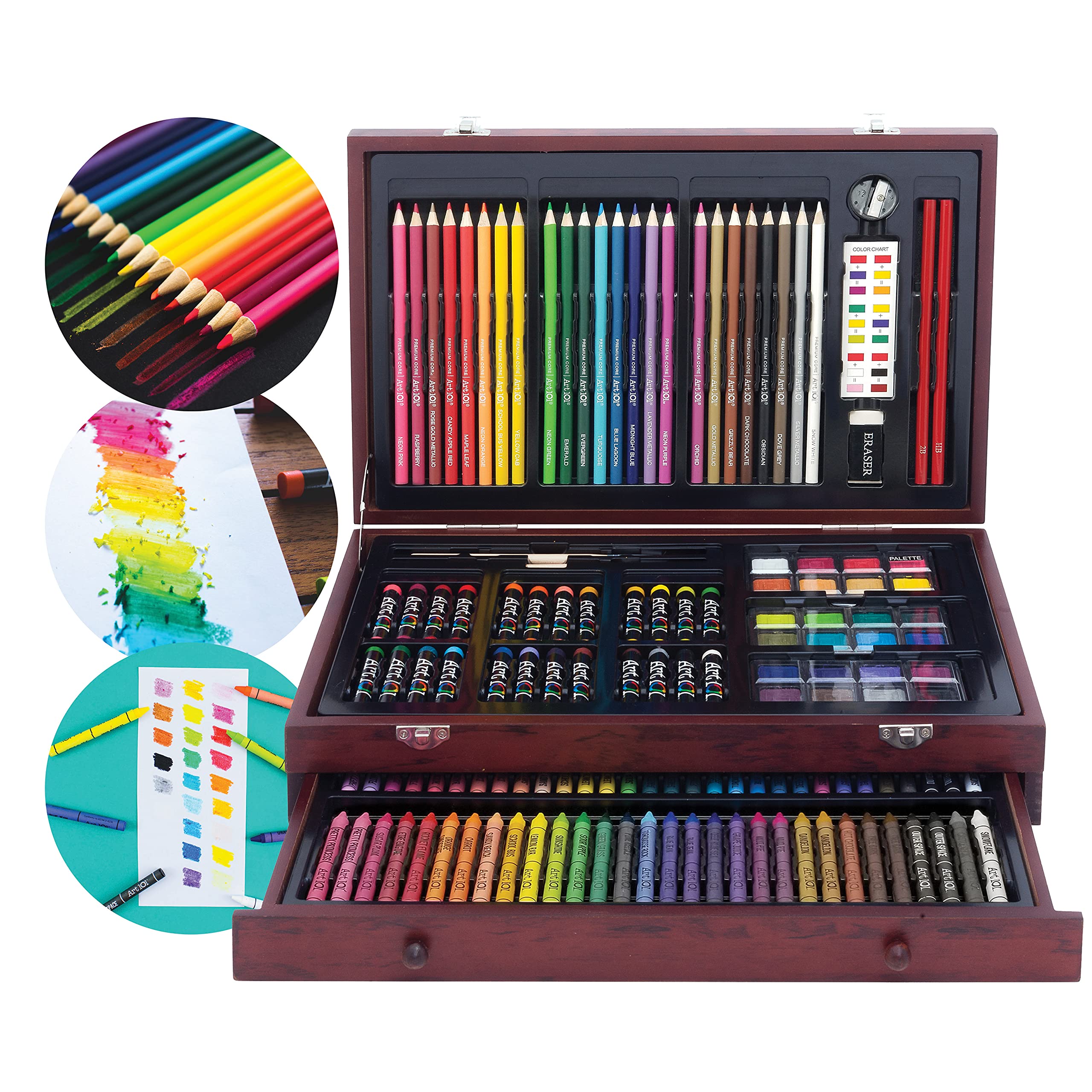 Bộ vẽ Art 101 Doodle and Color là sự lựa chọn hoàn hảo cho những người yêu thích vẽ doodle art và muốn tạo ra những tác phẩm đa dạng và độc đáo hơn. Bên cạnh đó, bộ vẽ cũng giúp trẻ em tập trung hơn và phát triển khả năng sáng tạo. Hãy tham khảo hình ảnh bộ vẽ Art 101 Doodle and Color để biết thêm chi tiết!