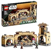LEGO Star Wars Boba Fett’s Throne Room Building Kit 75326, with Jabba The Hutt Palace and 7 Minifigures, Star Wars Building Set, Great Gift for Star Wars Fans, Boys, Girls, Kids Age 7+ Years Old